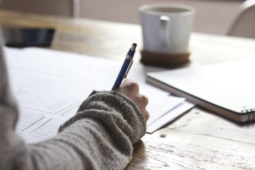 Study plan notebook